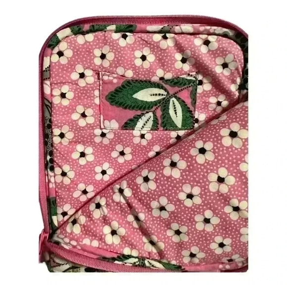 Vera Bradley Priscilla Pink iPad Mini Kindle E-Reader Quilted Sleeve Case - Picture 3 of 4